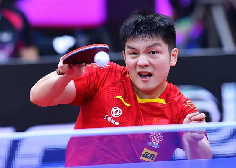 法国乒乓球队横扫英国乒乓球队，樊振东惊艳世界的简单介绍